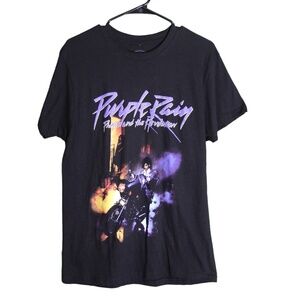 Prince Purple Rain T‎ Shirt Short Sleeve Mens Medium